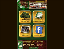 Tablet Screenshot of calarbor.com